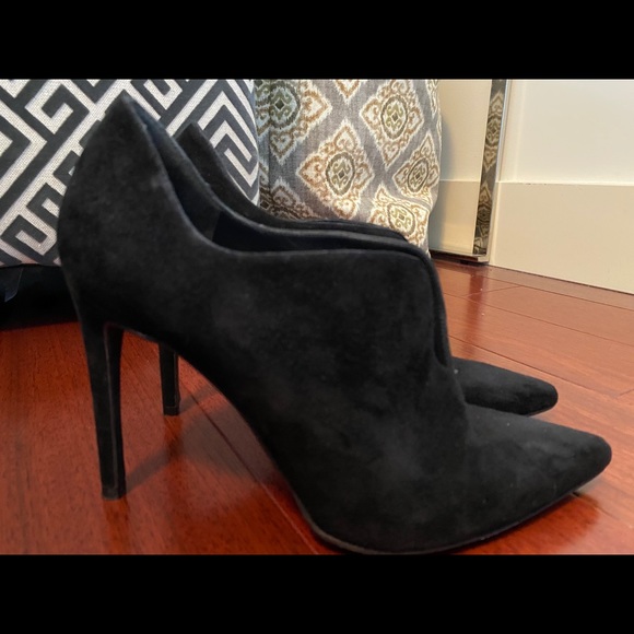 Stuart Weitzman Suede Ankle Booties - Picture 2 of 3
